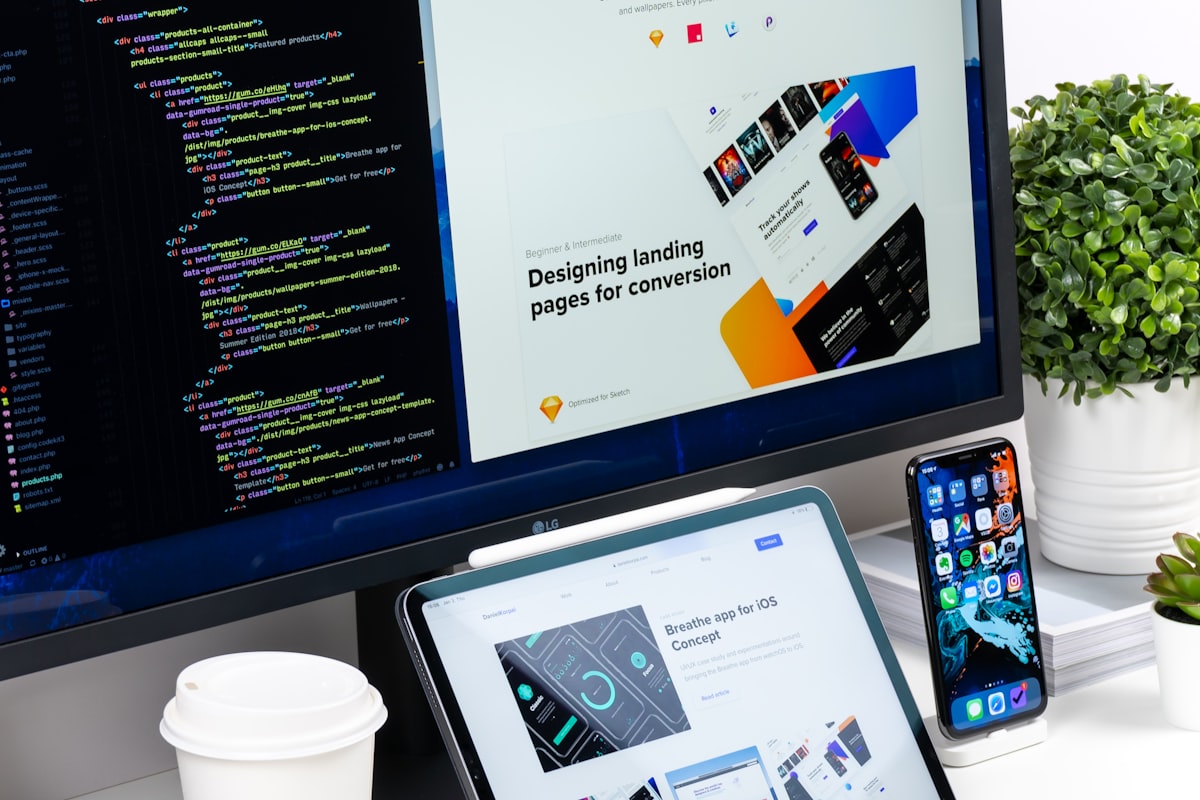 Responsive web design for Angola Indiana businesses displaying perfectly on desktop tablet and mobile devices for Steuben County customers